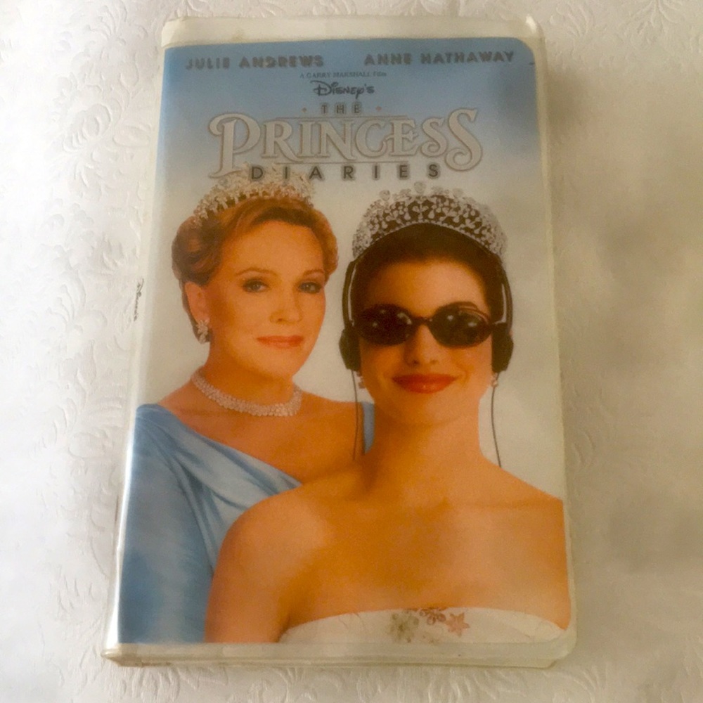 Disney’s The Princess Diaries Julie Andrews & Anne Hathaway VHS#23638 Tape